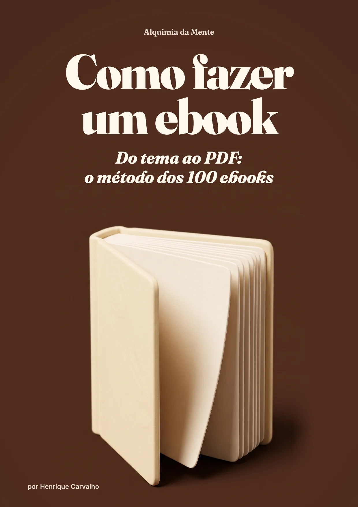 Capa do guia Como fazer um ebook