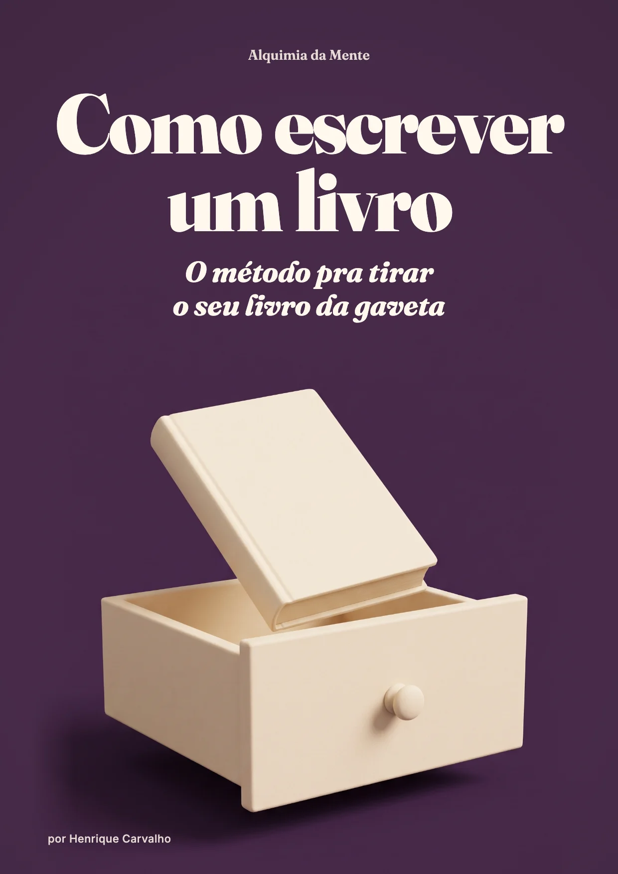 Capa do guia Como escrever um livro