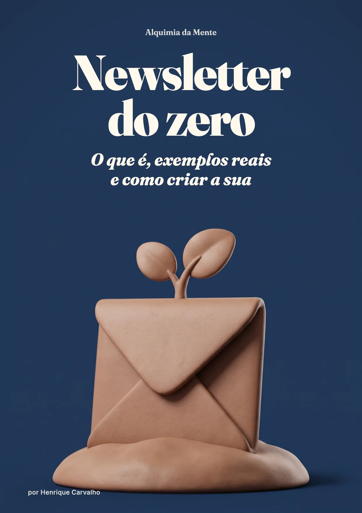 Capa do guia Newsletter do zero