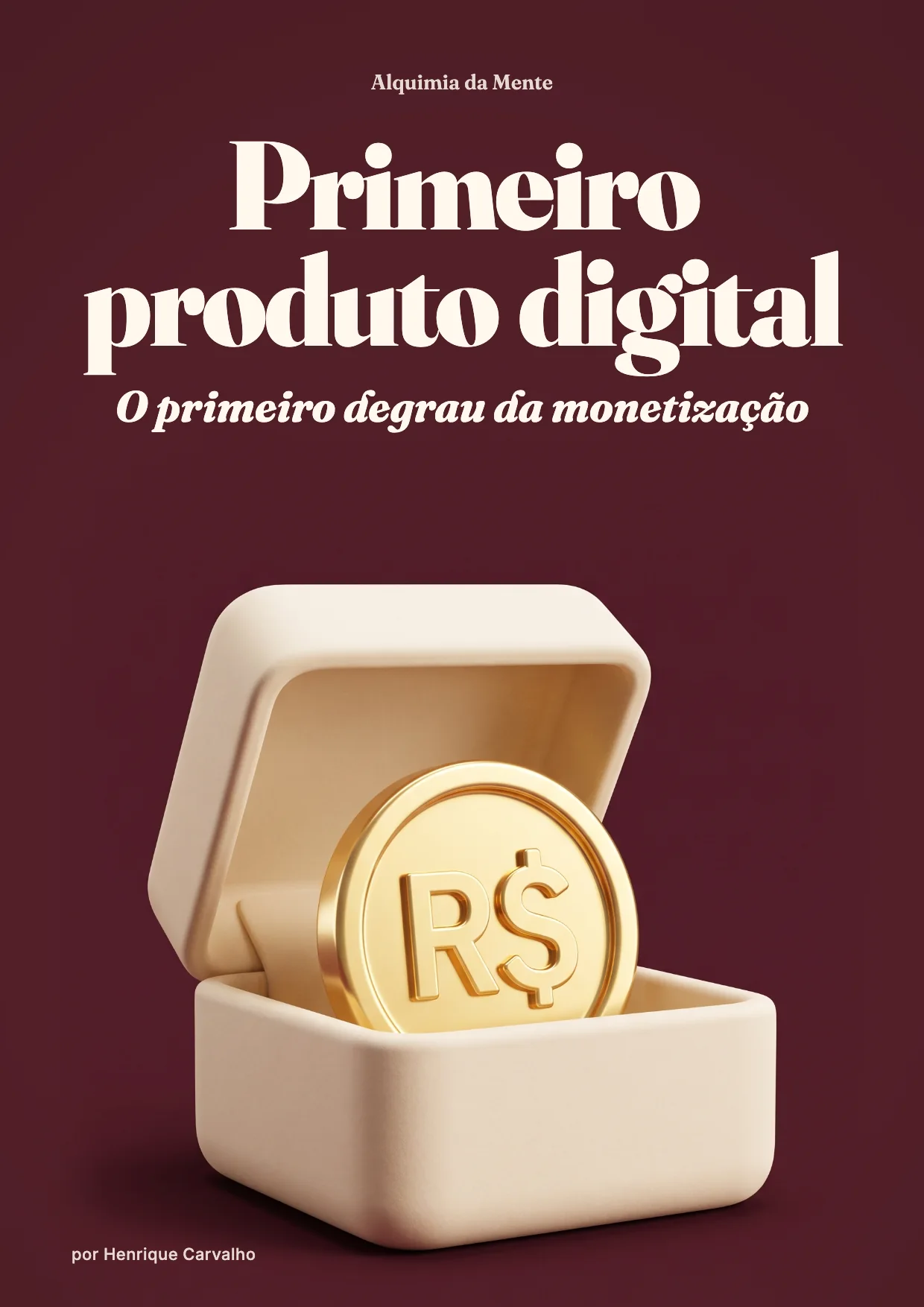 Capa do guia Primeiro produto digital