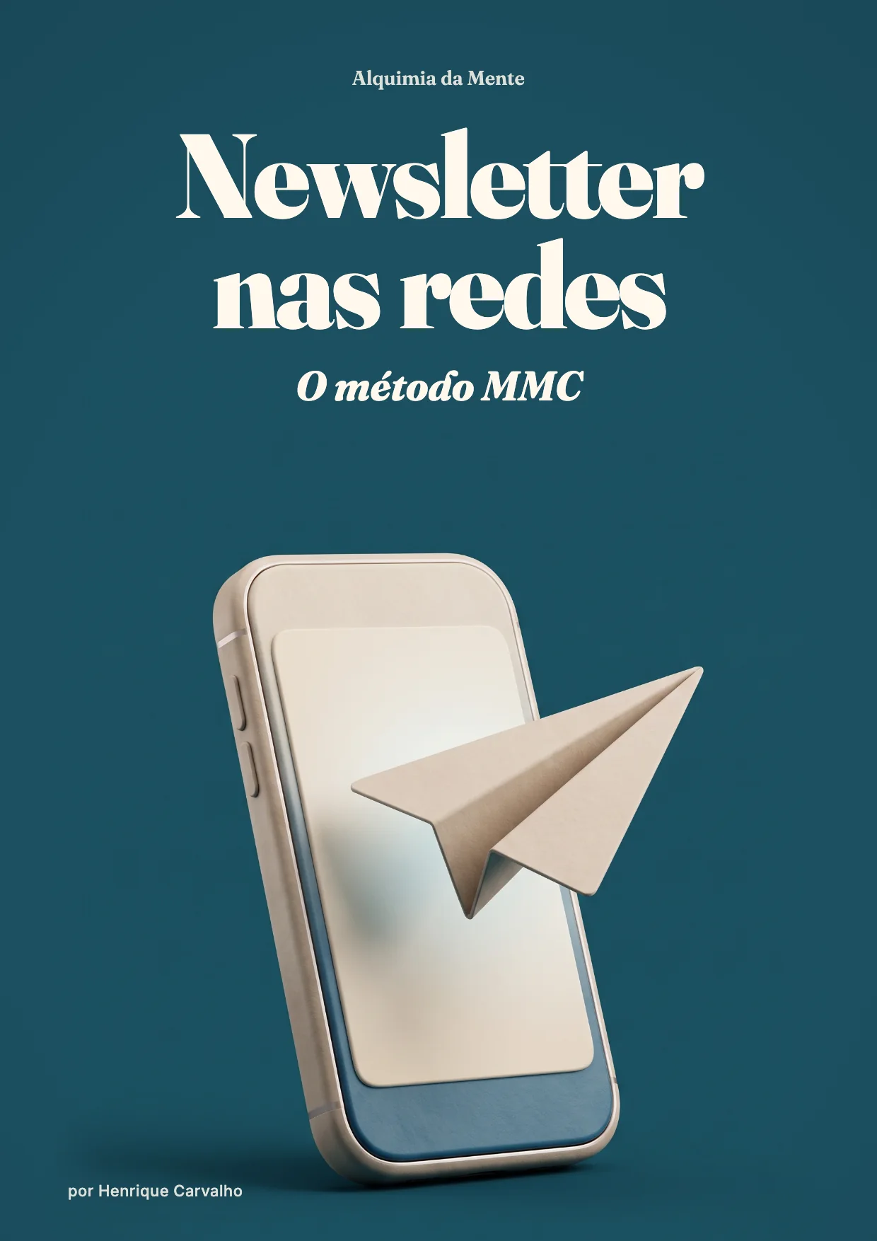 Capa do guia Newsletter nas redes
