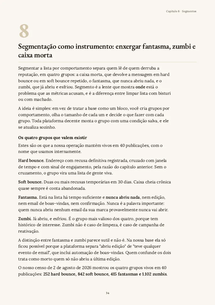Página 34 do guia Email fora do spam, capítulo 8