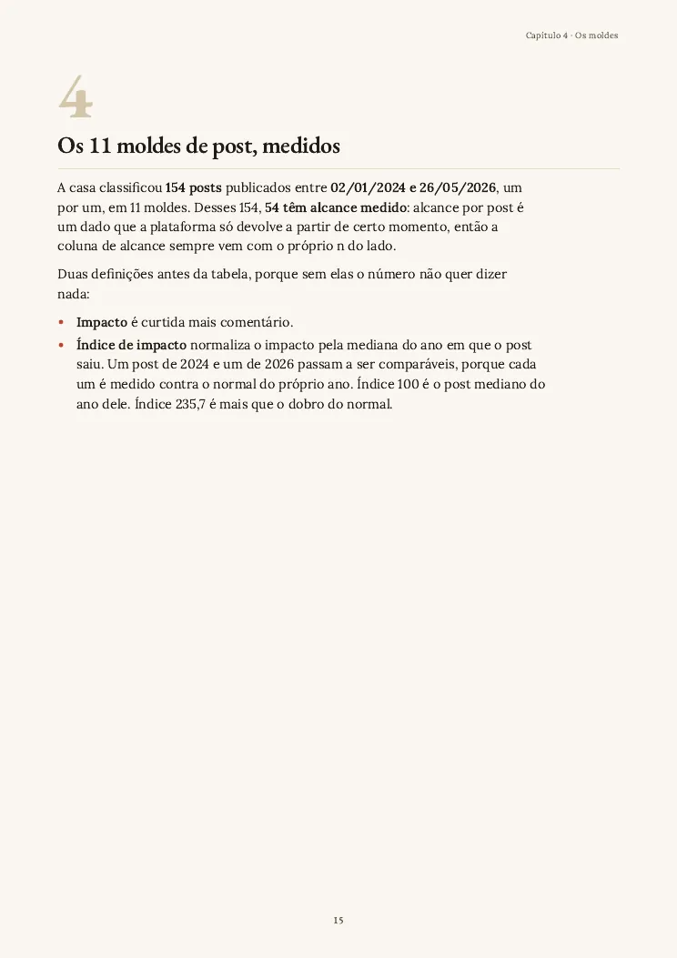 Página 15 do guia Newsletter nas redes, capítulo 4