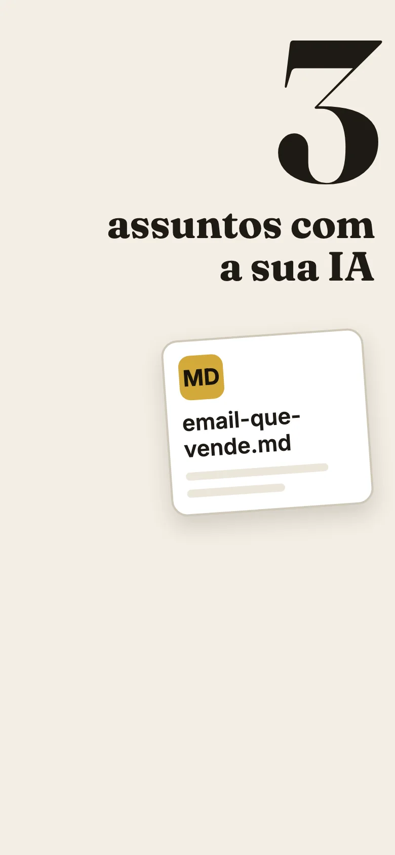 A skill do guia pra sua IA