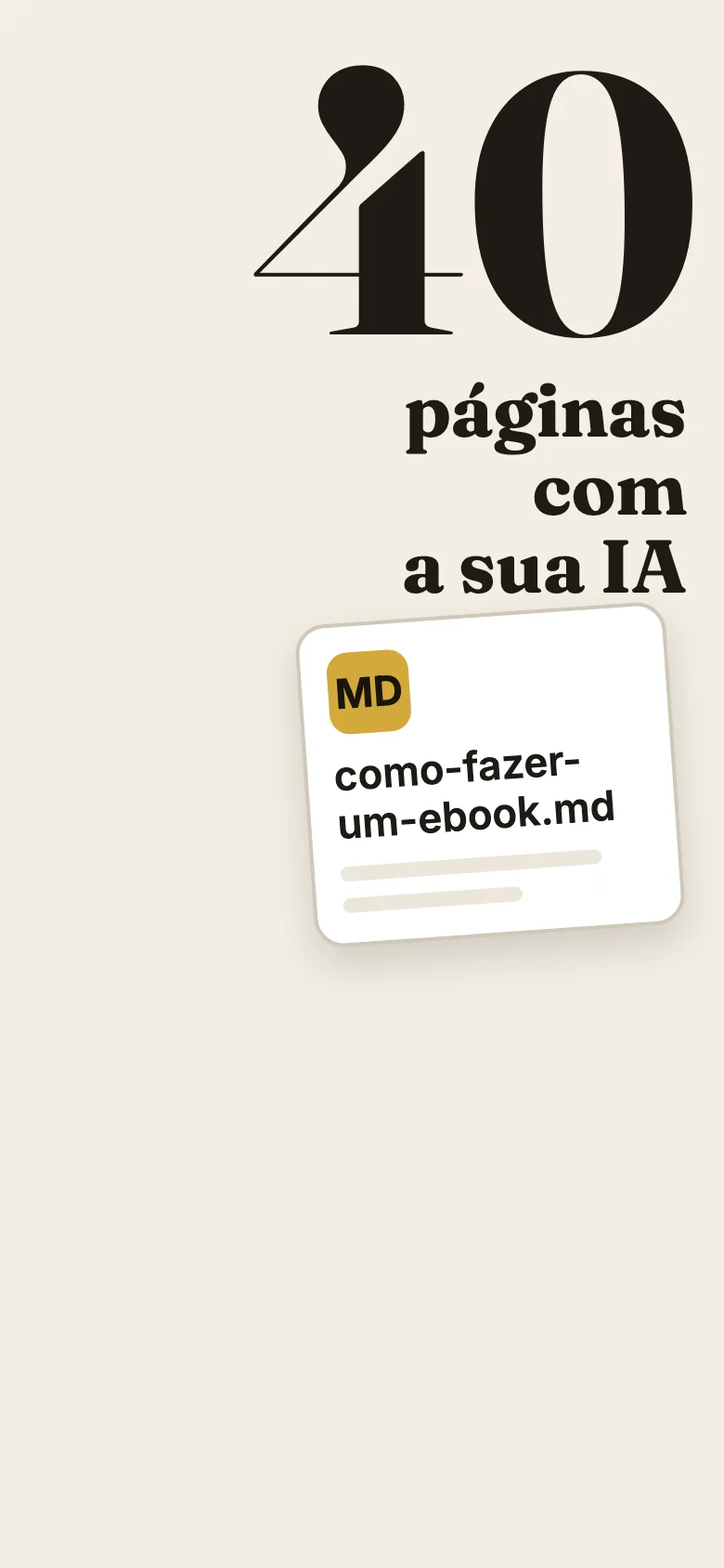 A skill do guia pra sua IA