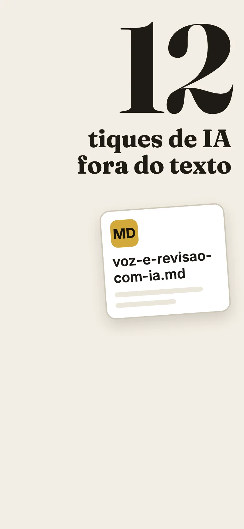 A skill do guia pra sua IA