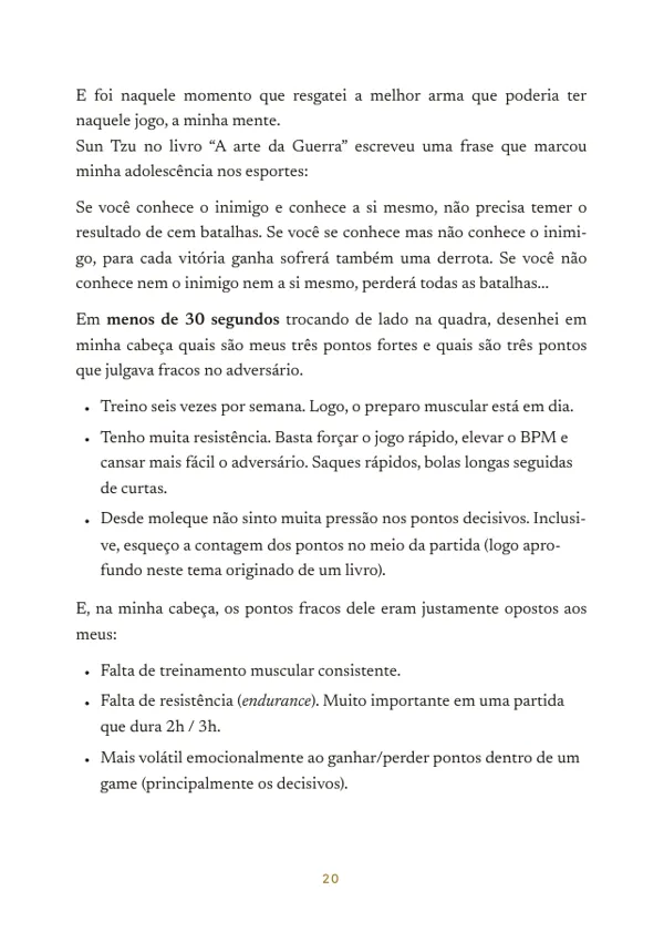 Página do meio de uma edição, com o texto como foi enviado